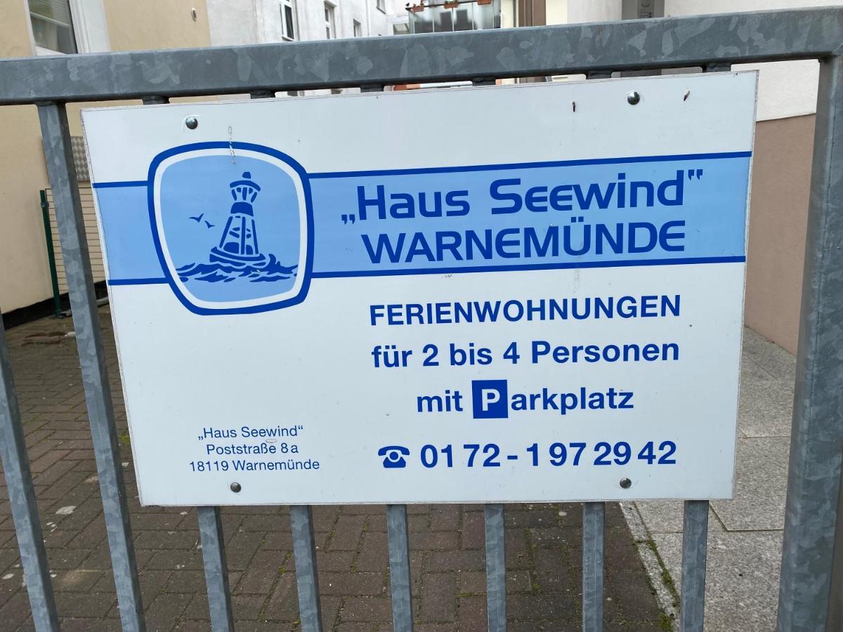 Haus Seewind Warnemuende Rostock Kültér fotó